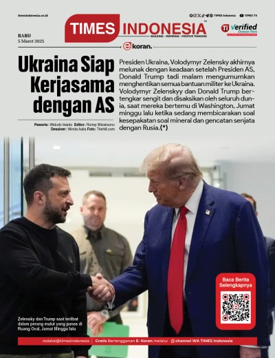 Edisi Rabu, 5 Maret 2025: E-Koran, Bacaan Positif Masyarakat 5.0