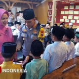 Kapolresta Banyuwangi Beri Wejangan Kepada Masyarakat di Safari Ramadhan 1446 H