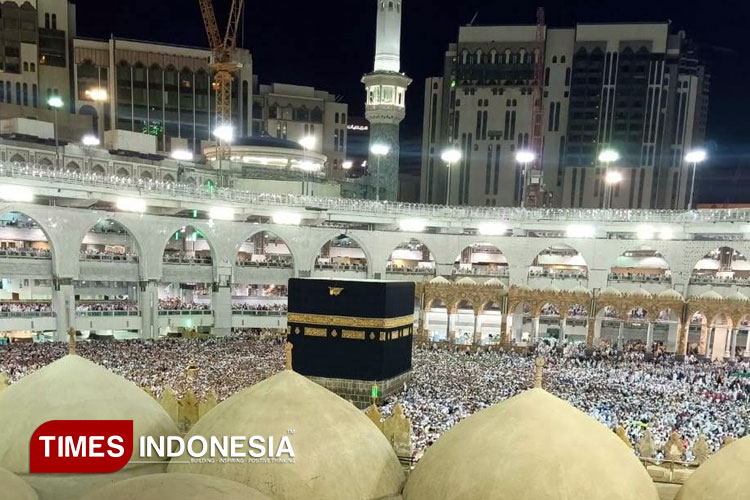 Thawaf di Baitul Makmur Mekah. (Foto: Yusuf Arifai/TIMES Indonesia)