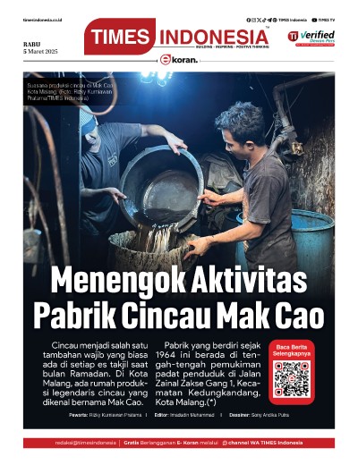 Edisi Rabu, 5 Maret 2025: E-Koran, Bacaan Positif Masyarakat 5.0
