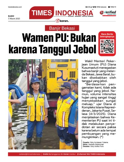 Edisi Rabu, 5 Maret 2025: E-Koran, Bacaan Positif Masyarakat 5.0