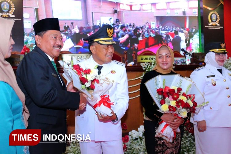 Bupati Ponorogo Sugiri Sancoko Sampaikan Visi Misi di Rapat Paripurna DPRD