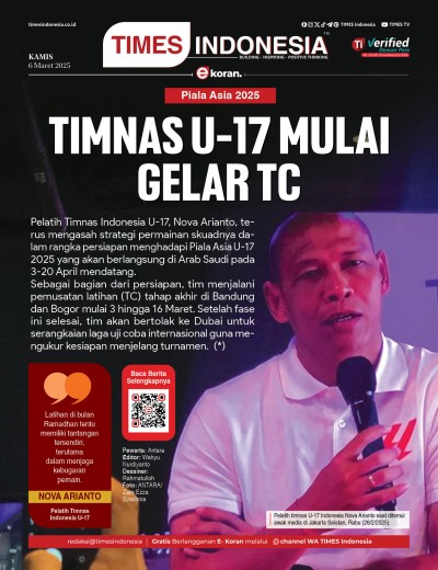 Edisi Kamis, 6 Maret 2025: E-Koran, Bacaan Positif Masyarakat 5.0