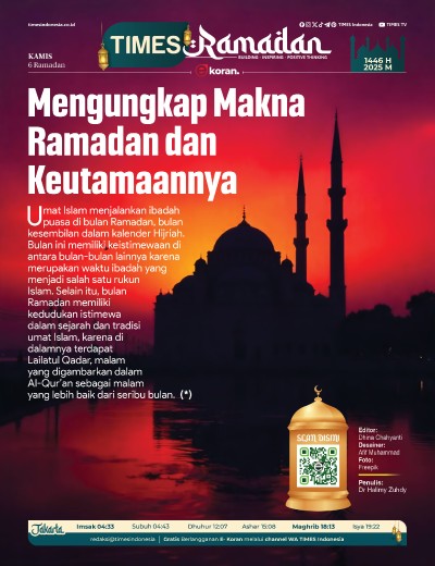 Edisi Kamis, 6 Maret 2025: E-Koran, Bacaan Positif Masyarakat 5.0