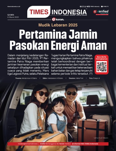 Edisi Kamis, 6 Maret 2025: E-Koran, Bacaan Positif Masyarakat 5.0