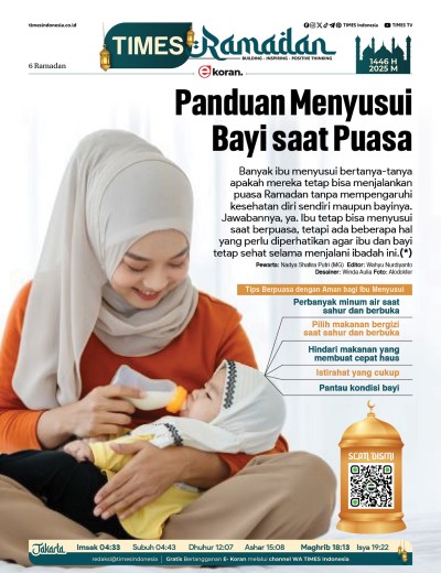 Edisi Kamis, 6 Maret 2025: E-Koran, Bacaan Positif Masyarakat 5.0