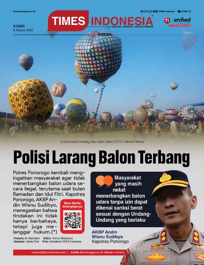 Edisi Kamis, 6 Maret 2025: E-Koran, Bacaan Positif Masyarakat 5.0