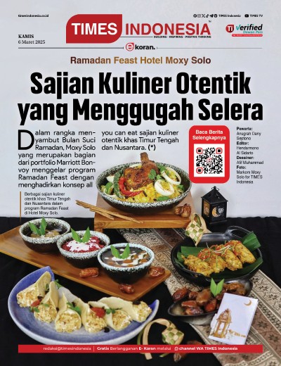 Edisi Kamis, 6 Maret 2025: E-Koran, Bacaan Positif Masyarakat 5.0
