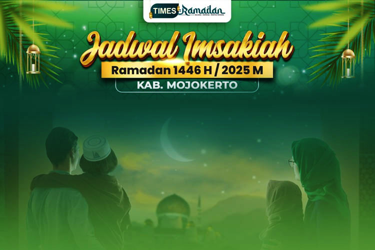 Jadwal Imsakiah Buka Puasa Kota dan Kabupaten Mojokerto, Jumat 7 Maret 2025