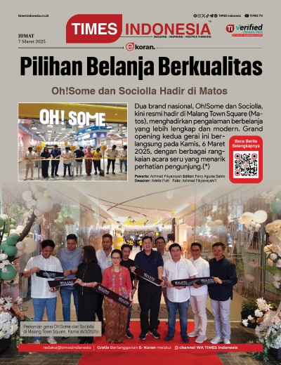 Edisi Jumat, 7 Maret 2025: E-Koran, Bacaan Positif Masyarakat 5.0