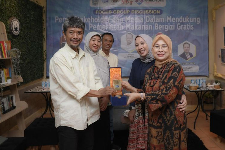  Program Makan Bergizi Gratis Berkolaborasi dengan Susu. (Foto: Jaya)