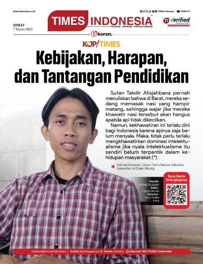 	Edisi Jumat, 7 Maret 2025: E-Koran, Bacaan Positif Masyarakat 5.0