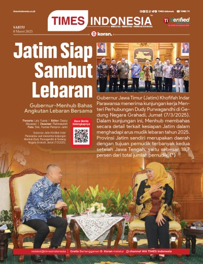 Edisi Sabtu, 8 Maret 2025: E-Koran, Bacaan Positif Masyarakat 5.0