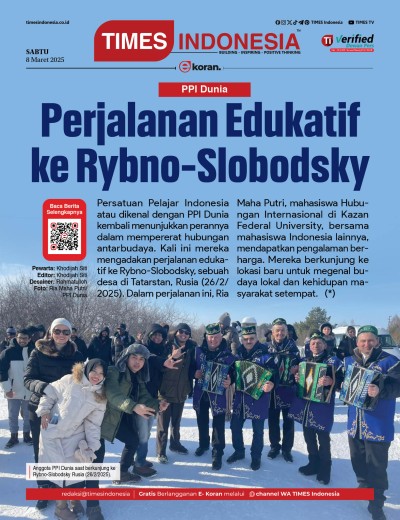 Edisi Sabtu, 8 Maret 2025: E-Koran, Bacaan Positif Masyarakat 5.0