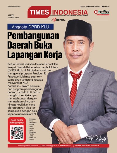 Edisi Sabtu, 8 Maret 2025: E-Koran, Bacaan Positif Masyarakat 5.0