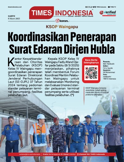 Edisi Sabtu, 8 Maret 2025: E-Koran, Bacaan Positif Masyarakat 5.0
