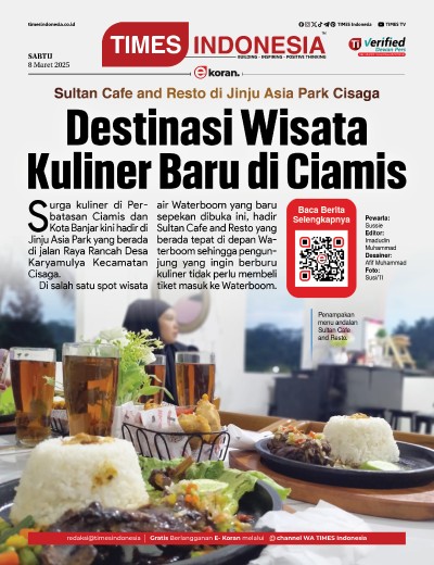 Edisi Sabtu, 8 Maret 2025: E-Koran, Bacaan Positif Masyarakat 5.0