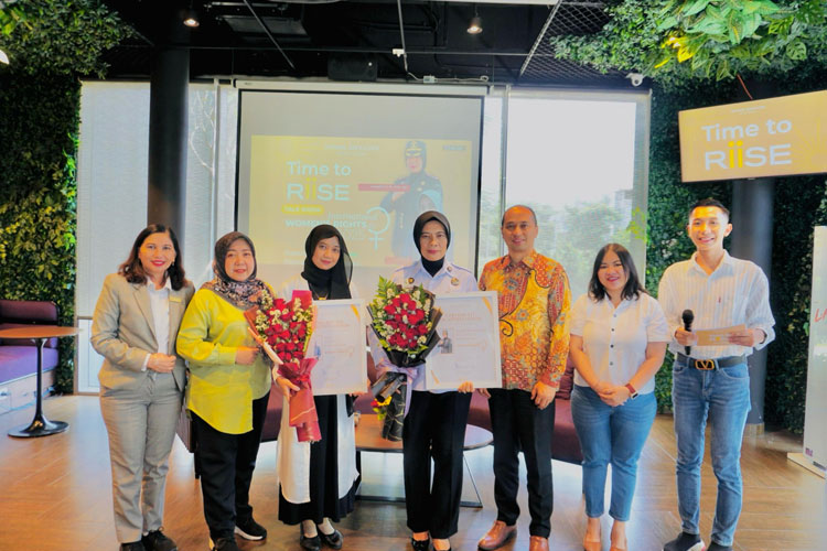 Peringatan International Women's Day 2025 di Grand Mercure Malang Mirala bersama Lapas Perempuan kelas IIA Malang dan ZAP Clinic Area Malang, Sabtu (8/3/2025)