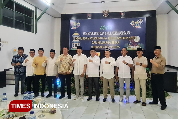 Hubdam V Brawijaya Pererat Silaturahmi dan Kerjasama Lewat Buka Puasa Bersama