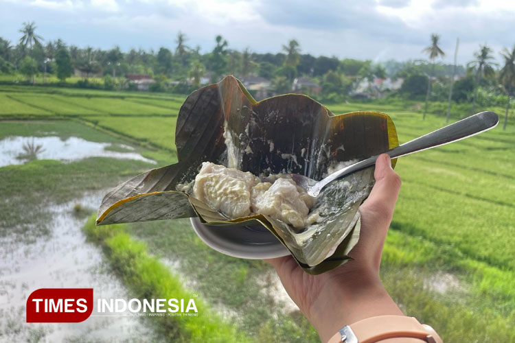 Kue Mentuk Khas Banyuwangi (Foto: Ikromil Aufa/TIMES Indonesia)