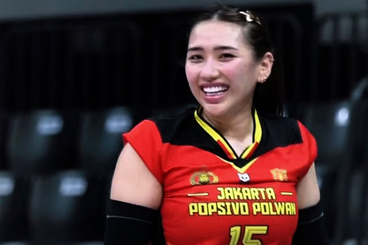 Yolla Yuliana dipastikan memperkuat Popsivo Polwan di final four PLN Mobile Proliga 2025.