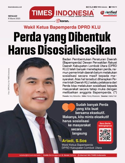 Edisi Minggu, 9 Maret 2025: E-Koran, Bacaan Positif Masyarakat 5.0