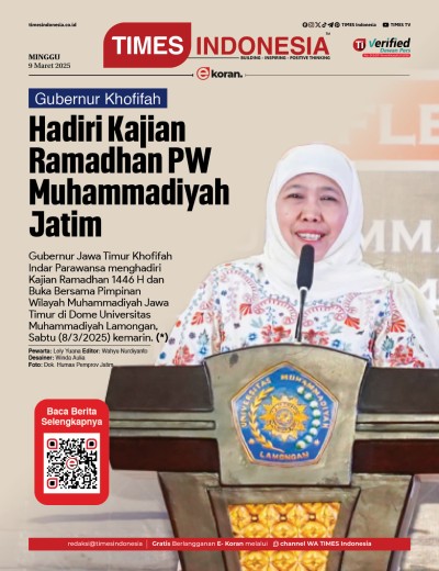 Edisi Minggu, 9 Maret 2025: E-Koran, Bacaan Positif Masyarakat 5.0