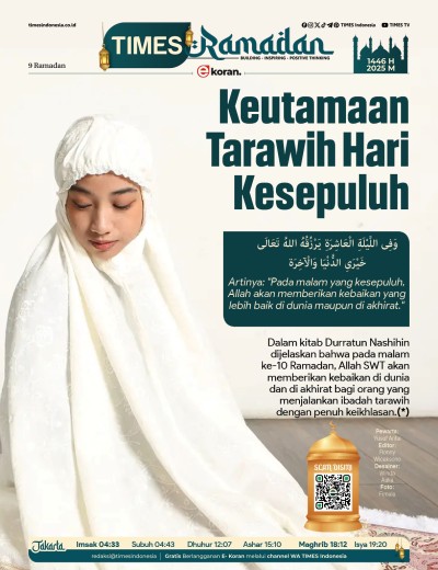 Edisi Minggu, 9 Maret 2025: E-Koran, Bacaan Positif Masyarakat 5.0