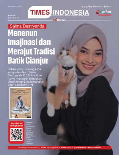 Edisi Minggu, 9 Maret 2025: E-Koran, Bacaan Positif Masyarakat 5.0