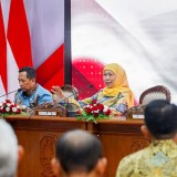 Gubernur Khofifah Ikuti Rakor Penguatan Ekonomi Desa Merah Putih Bersama Kemenkop RI