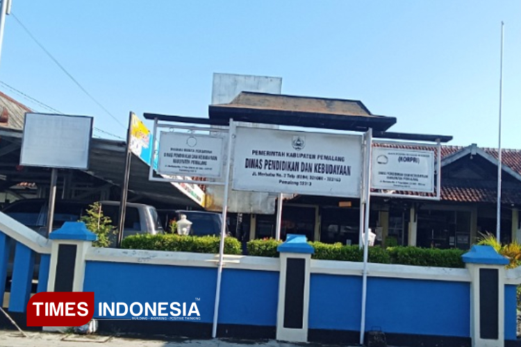 Kantor Dindikbud Pemalang . (Foto: Ragil/TIMES Indonesia)