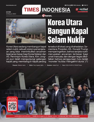 Edisi Senin, 10 Maret 2025: E-Koran, Bacaan Positif Masyarakat 5.0
