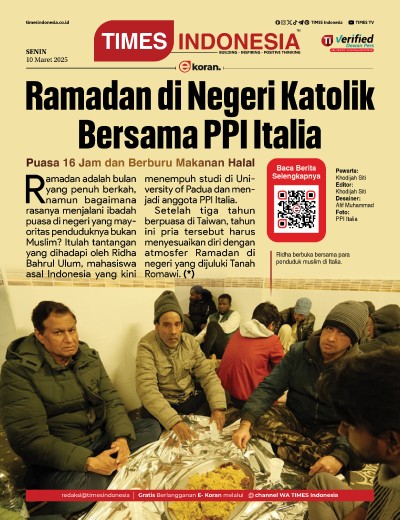 Edisi Senin, 10 Maret 2025: E-Koran, Bacaan Positif Masyarakat 5.0