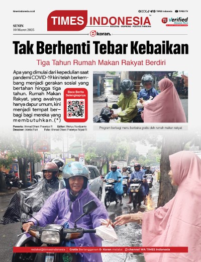 Edisi Senin, 10 Maret 2025: E-Koran, Bacaan Positif Masyarakat 5.0