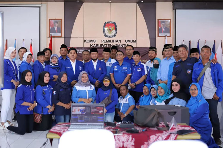 Jajaran DPD PAN Bantul. (Foto: Istimewa)