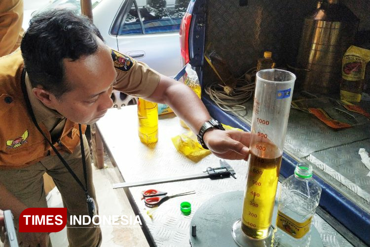 Minyakita Tidak Sesuai Takaran dan Ketentuan Ditemukan di Kota Kediri
