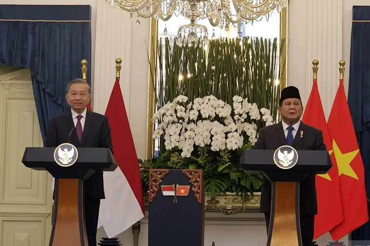 Presiden Prabowo dan To Lam Bahas Penguatan Kemitraan Strategis Indonesia-Vietnam