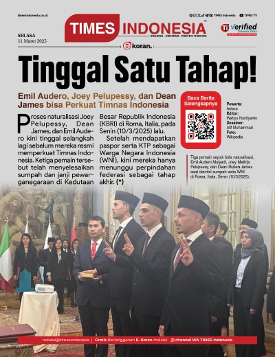 Edisi Selasa, 11 Maret 2025: E-Koran, Bacaan Positif Masyarakat 5.0