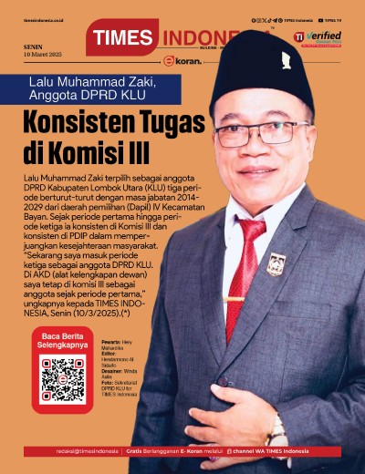 	Edisi Selasa, 11 Maret 2025: E-Koran, Bacaan Positif Masyarakat 5.0