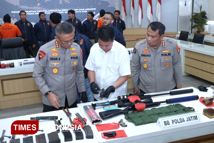 Mantan Anggota Kodam Kasuari Papua Barat Jadi Otak Sindikat Senpi