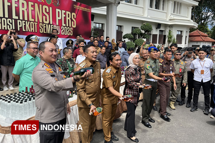 Puluhan Kejahatan Berhasil Diungkap Polresta Malang Kota Selama Operasi Semeru 2025