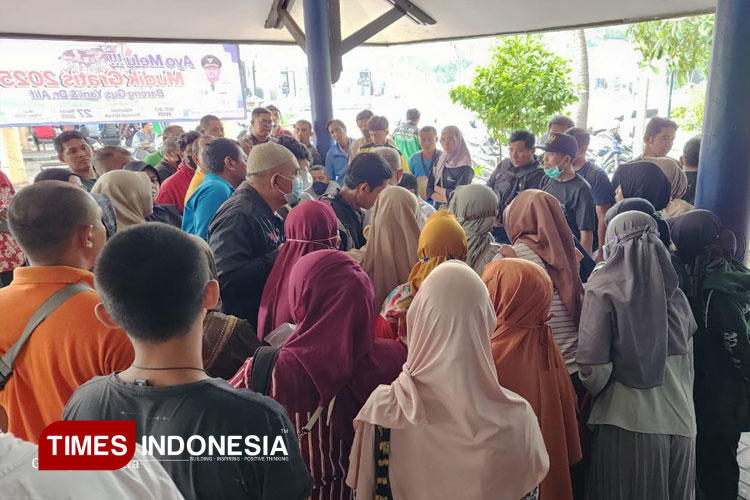 Hari Pertama Dibuka, Pendaftar Mudik Gratis Pemkab Gresik Tembus 573 Orang