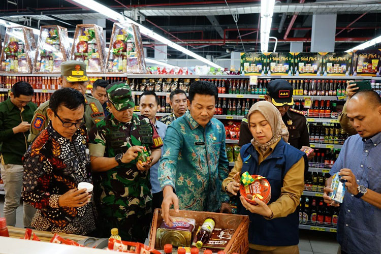 Forkopimda Sidoarjo Pastikan Produk Makanan dan Minuman Aman Jelang Lebaran