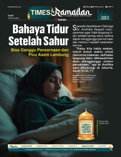 Edisi Rabu, 12 Maret 2025: E-Koran, Bacaan Positif Masyarakat 5.0