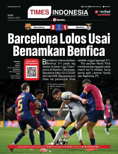 Edisi Rabu, 12 Maret 2025: E-Koran, Bacaan Positif Masyarakat 5.0
