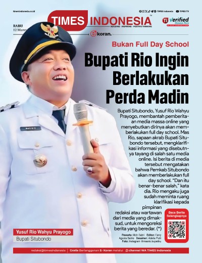 Edisi Rabu, 12 Maret 2025: E-Koran, Bacaan Positif Masyarakat 5.0