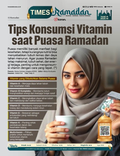 Edisi Rabu, 12 Maret 2025: E-Koran, Bacaan Positif Masyarakat 5.0