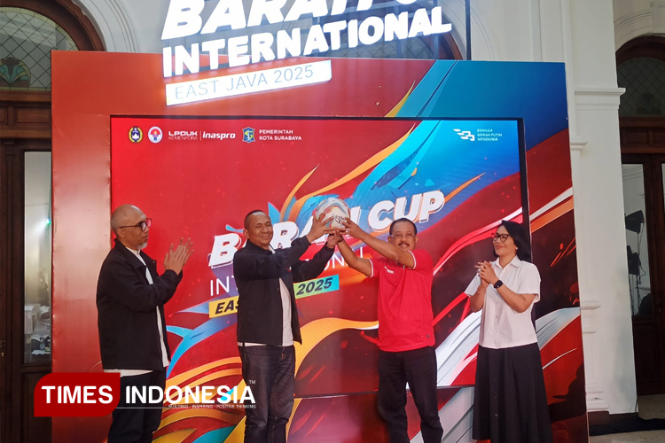 Surabaya Jadi Tuan Rumah Sepak Bola Barati Cup International 2025