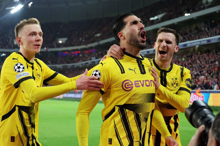 Borussia Dortmund mengalahkan tuan rumah Lille 2-1 di Stadion Pierre-Mauroy (FOTO: UEFA)