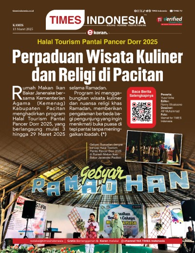 Edisi Kamis,13 Maret 2025: E-Koran, Bacaan Positif Masyarakat 5.0